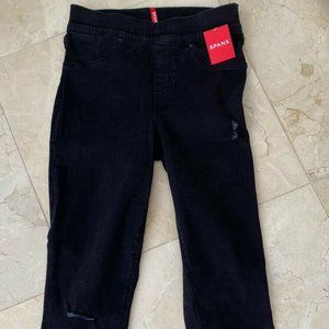 NWT SPANX Black Jeans Small